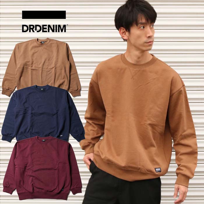 DR.DENIM ドクターデニム ダリオ セーター トレーナー メンズ DR.DENIM ドクターデニム ダリオ セーター トレーナー メンズ