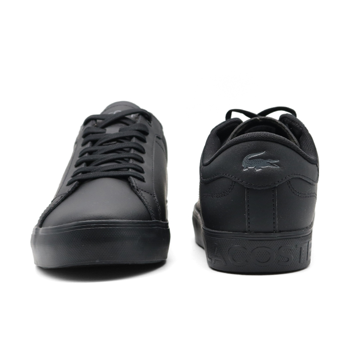 ラコステ スニーカー メンズ 黒 LACOSTE 50SMA0152 02H BLK シューズ 靴 ローカット カジュアル ブランド 大人 通勤 スポーツ プレゼント 定番 ワニ ロゴ ブラック LACOSTE（ラコステ） スニーカー メンズ 黒 LACOSTE 50SMA0152