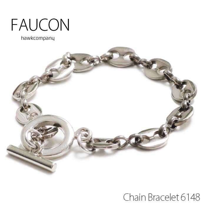 HawkCompany ホークカンパニー FAUCON チェーンブレスレット 6148