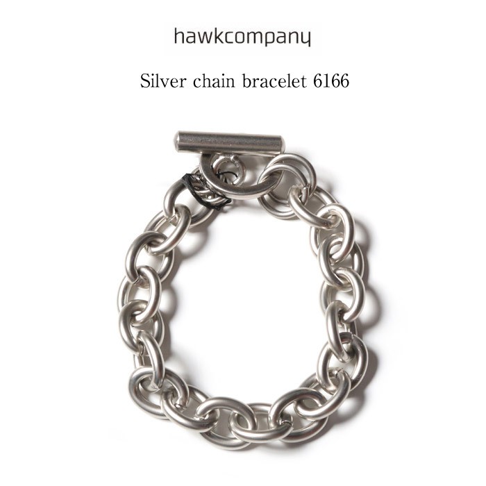 HawkCompany ホークカンパニー h.k.c. シルバー チェーン ブレスレット Silver 6166 日本製 鎖 シルバーアクセサリー :  6166 : jxt-style - 通販 - Yahoo!ショッピング