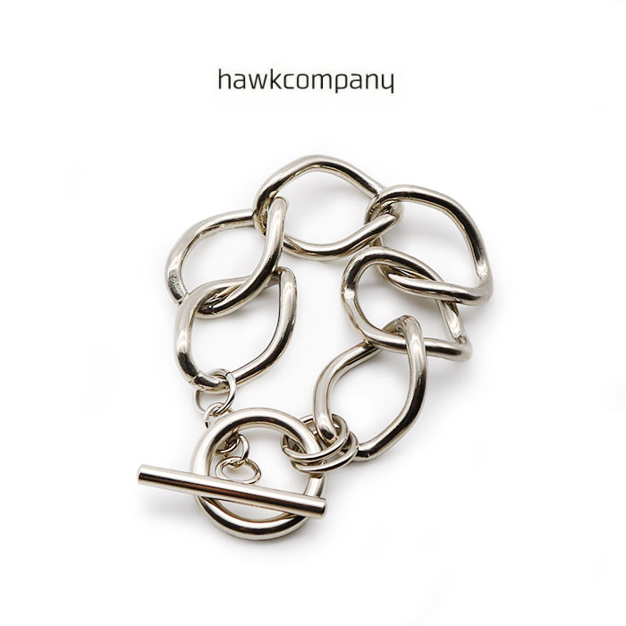 Hawk Company（ホークカンパニー） シルバーチェーンブレスレット 6179