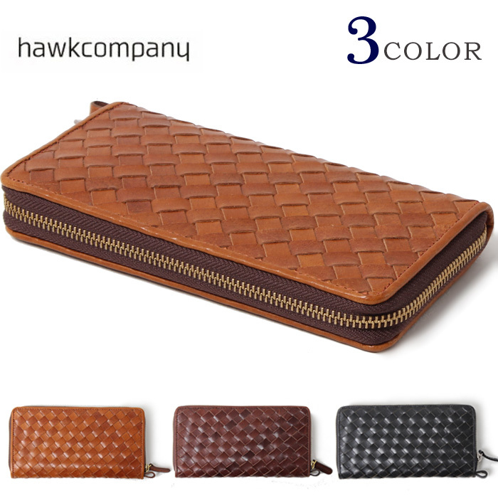 Hawk Company（ホークカンパニー） h.k.c. レザー 三つ折り財布 7253