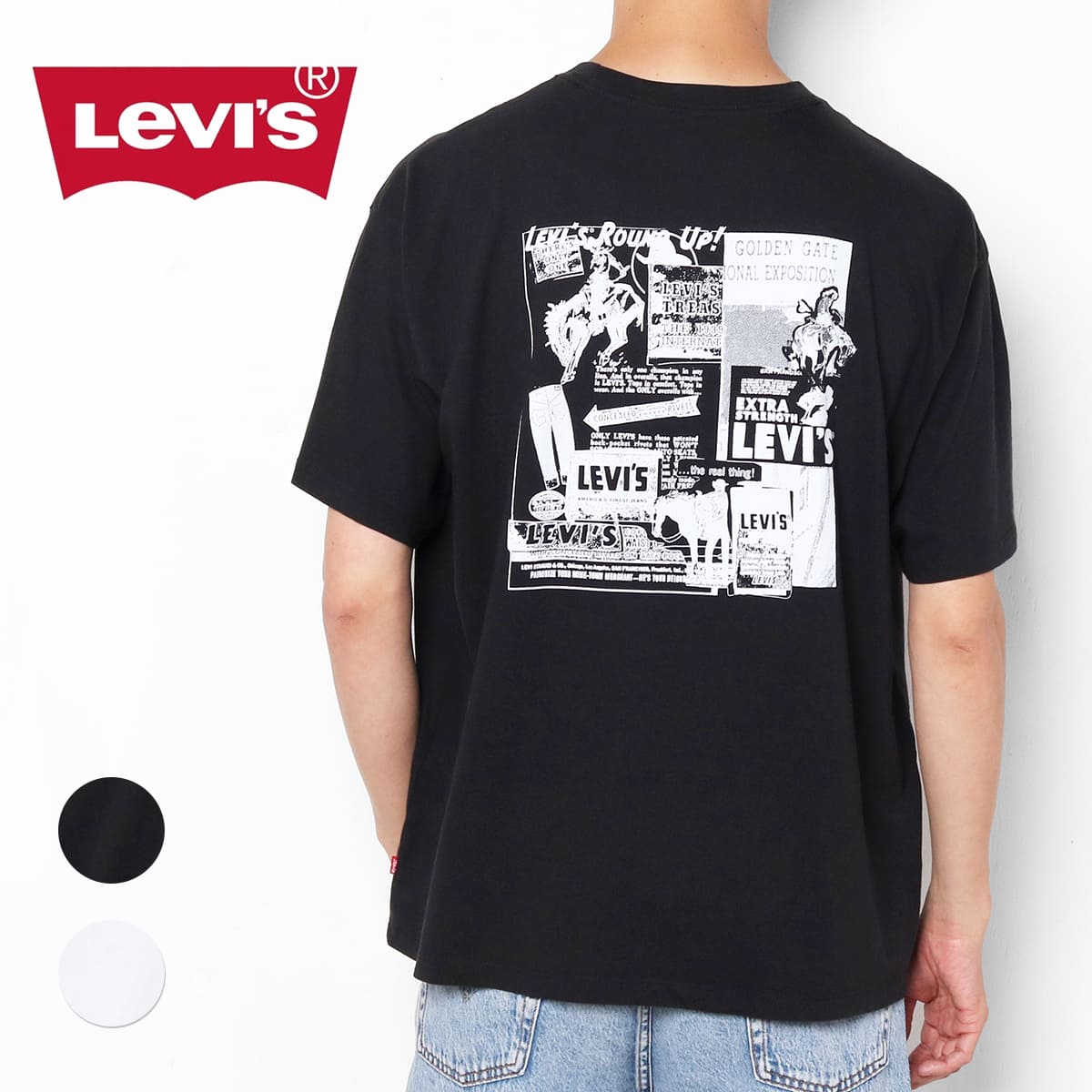 Levi's（リーバイス） Tシャツ 半袖 プリント メンズ 87373 綿100
