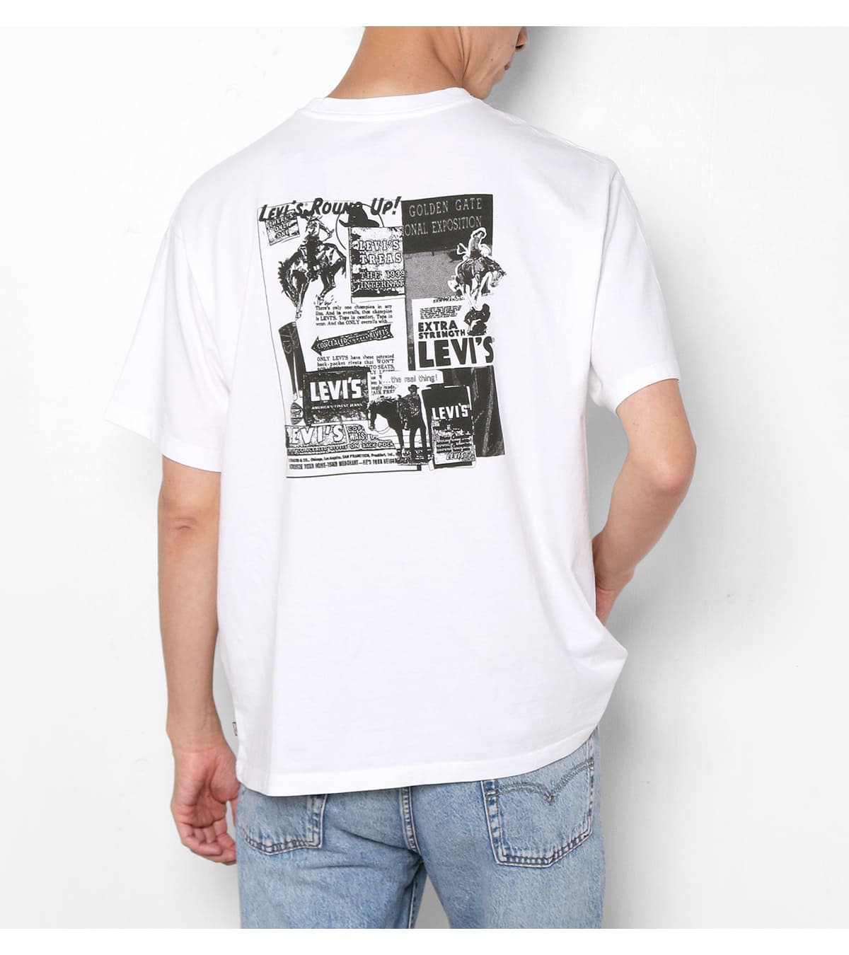 Levi's（リーバイス） Tシャツ 半袖 プリント メンズ 87373 綿100