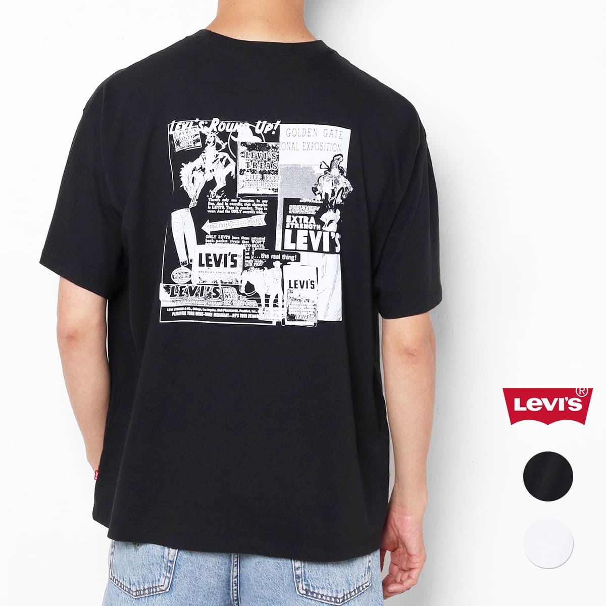 Levi's（リーバイス） Tシャツ 半袖 プリント メンズ 87373 綿100