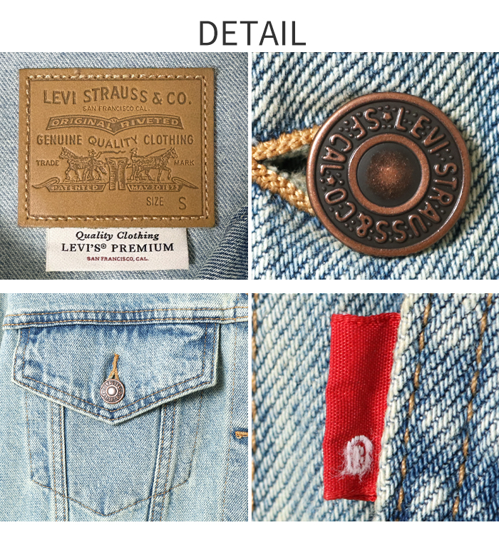 Levi's（リーバイス） デニムジャケット レディース 90'S トラッカー