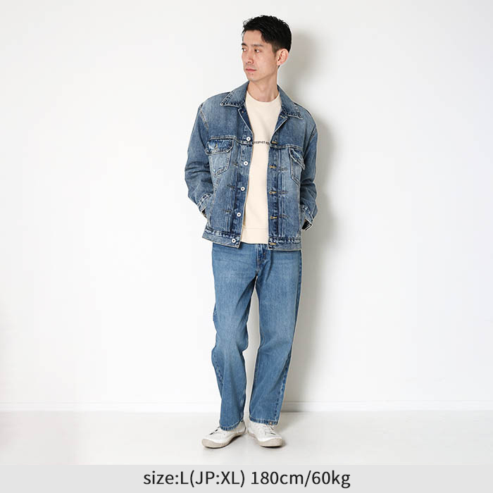 Levi's リーバイス SILVERTAB トラッカージャケット ミディアムインディゴ A73070000 シルバータブ デニム Gジャン  ジージャン ジーンズ アウター メンズ