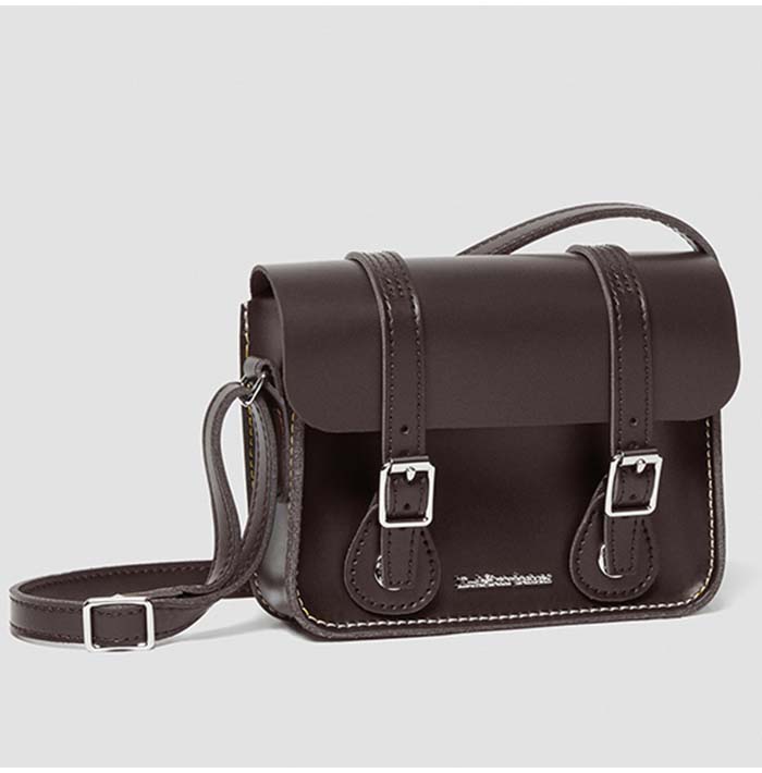  Dr. Martens AC917604 7 Inch Leather Satchel Bag