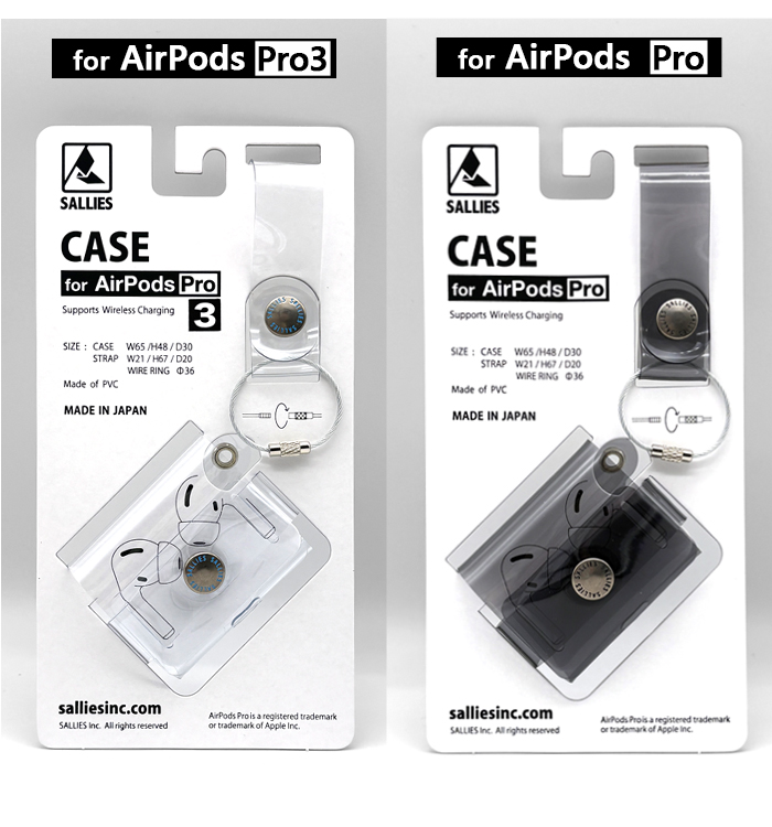 SALLIES AirPodsケース エアポッズ サリーズ AirPods Pro3 AirPods3