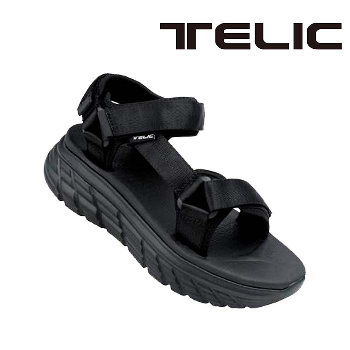 TELIC テリック ALL ROADS-S1 Black スポーツサンダル リカバリー