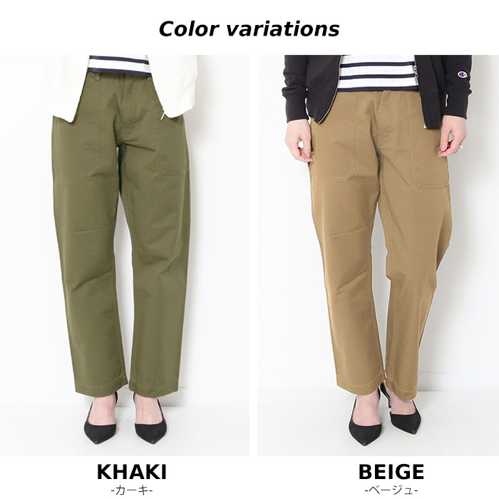 VENT BLANC+ ヴァンブラン プリュス コットン チノクロス ベイカー