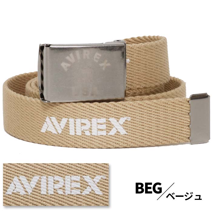 AVIREX アヴィレックス GIベルト AX3010 ベルト giベルト ガチャベルト 日本製 メンズ ミリタリー avirex アビレックス｜jxt-style｜07