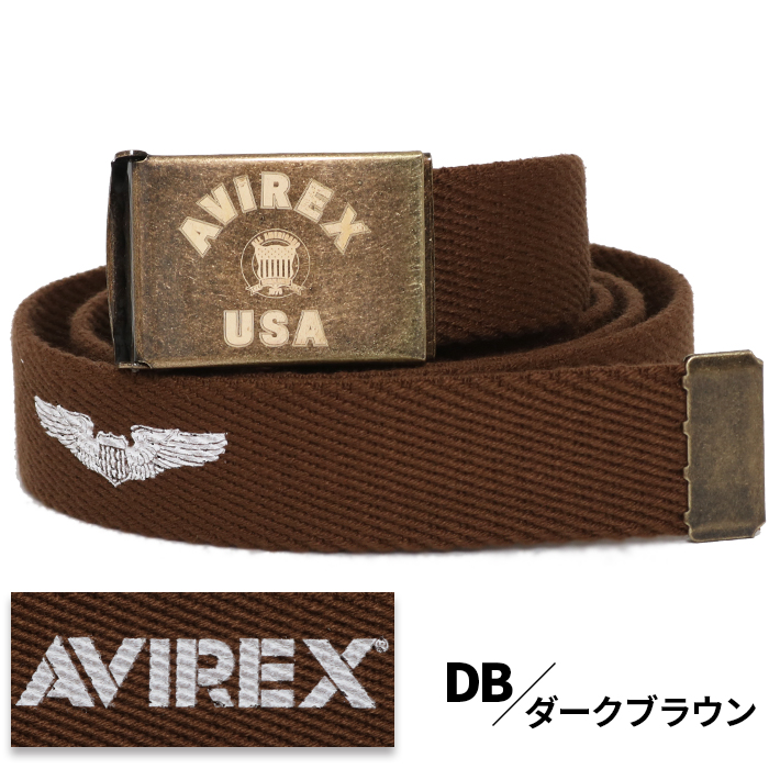 AVIREX アヴィレックス GIベルト AX3010 ベルト giベルト ガチャベルト 日本製 メンズ ミリタリー avirex アビレックス｜jxt-style｜08