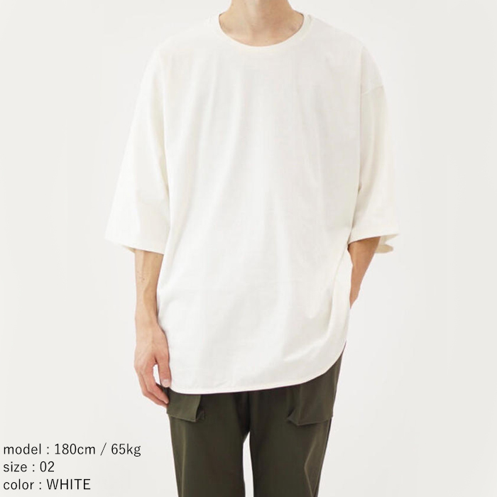 bettaku ベッタク 3TUCK Tee BET-K10001-231 3タック Tシャツ 無地 日本製 半袖 5分袖 メンズ プレゼント ギフト｜jxt-style｜11