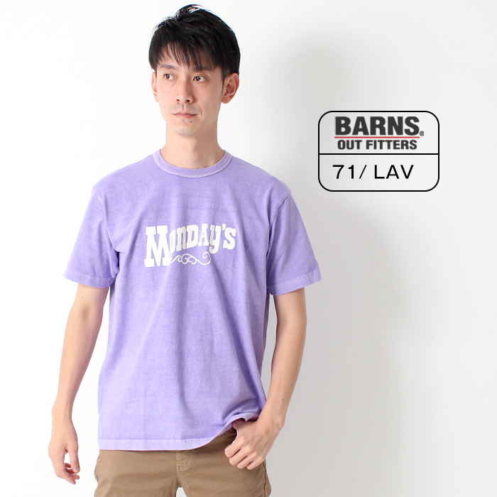 BARNS バーンズ アウトフィッターズ 半袖 プリント Tee メンズ Tシャツ トップス アメカジ 丸首 コットン BR-21302 :BR-21302:jxt-style  - 通販 - Yahoo!ショッピング