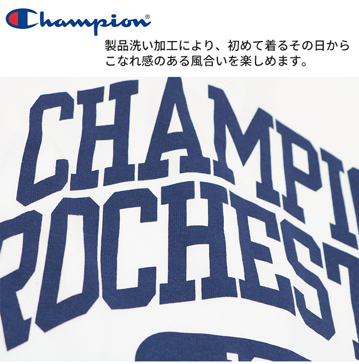 Champion チャンピオン Tシャツ 半袖T メンズ 半袖 C3-B326 クルーネック 丸首 大きめ カジュアル スポーツ  夏服 夏 ショートスリーブ おしゃれ ブランド | Champion | 05