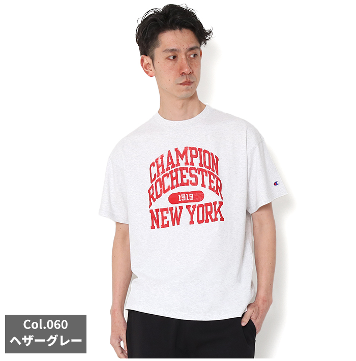 Champion チャンピオン Tシャツ 半袖T メンズ 半袖 C3-B326 クルーネック 丸首 大きめ カジュアル スポーツ  夏服 夏 ショートスリーブ おしゃれ ブランド | Champion | 10