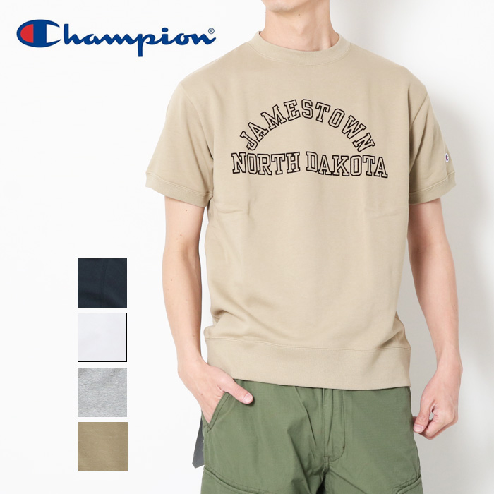 チャンピオン Champion ショートスリーブ クルーネック スウェット