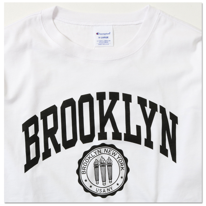 Champion チャンピオン メンズ 長袖 tシャツ プリント ロンT