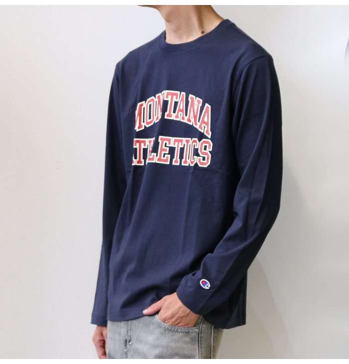 Champion New York Giants XL ネイビー シャツ