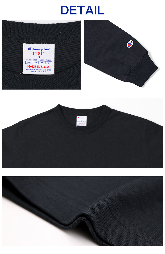 Champion（チャンピオン） Champion T1011 長袖 tシャツ ティーテン 