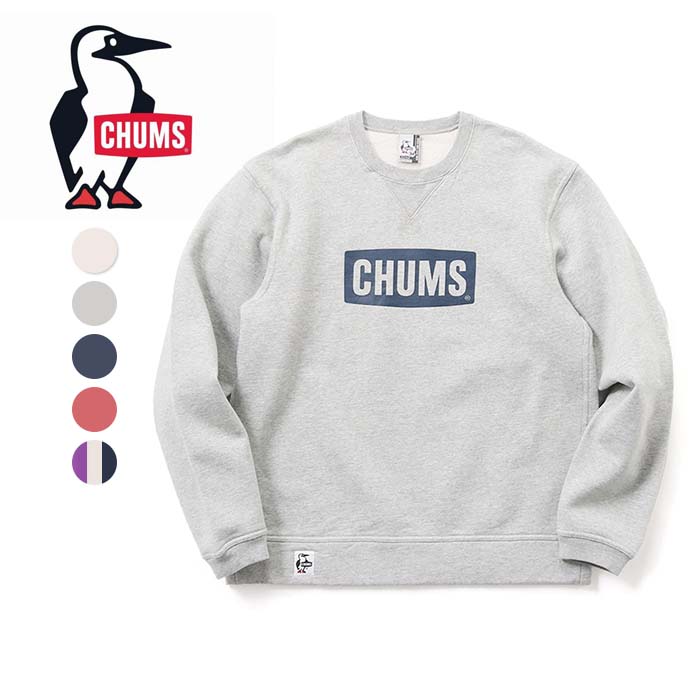 CHUMS チャムス チャムスロゴクルートップ CH00-1416 クルーネック 