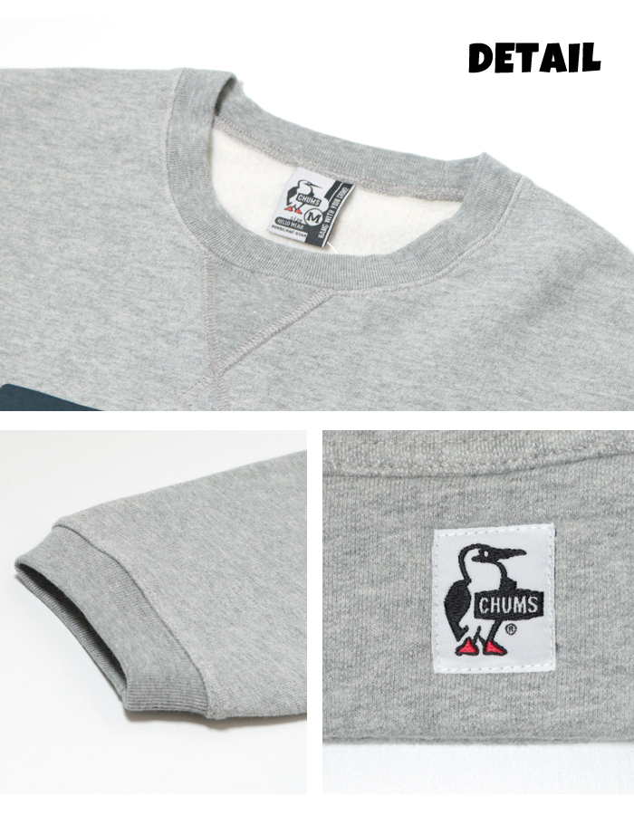 CHUMS（チャムス） スウェット トレーナー 裏起毛 チャムスロゴ CH00