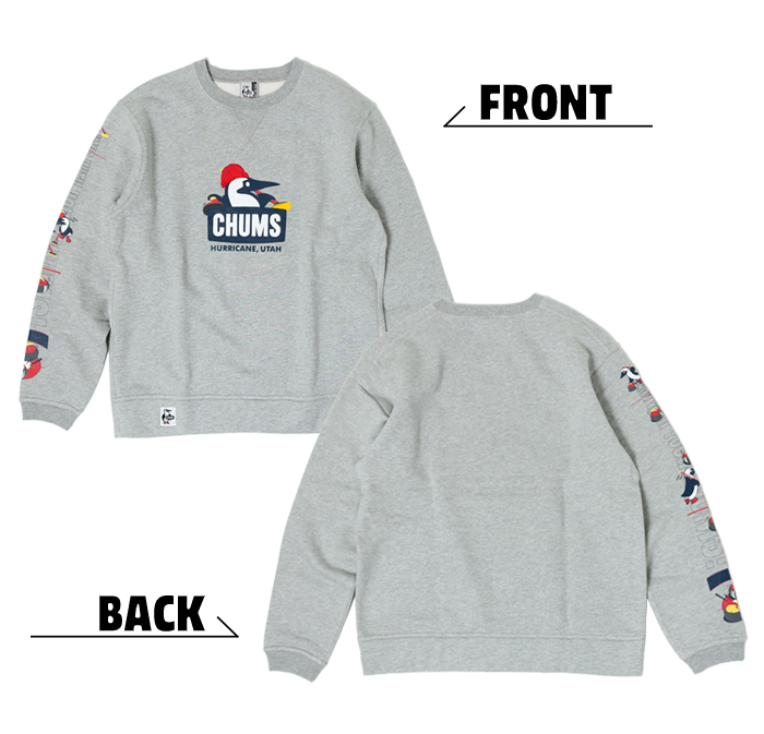 CHUMS（チャムス） トレーナー スウェット 裏起毛 メンズ CH00-1517