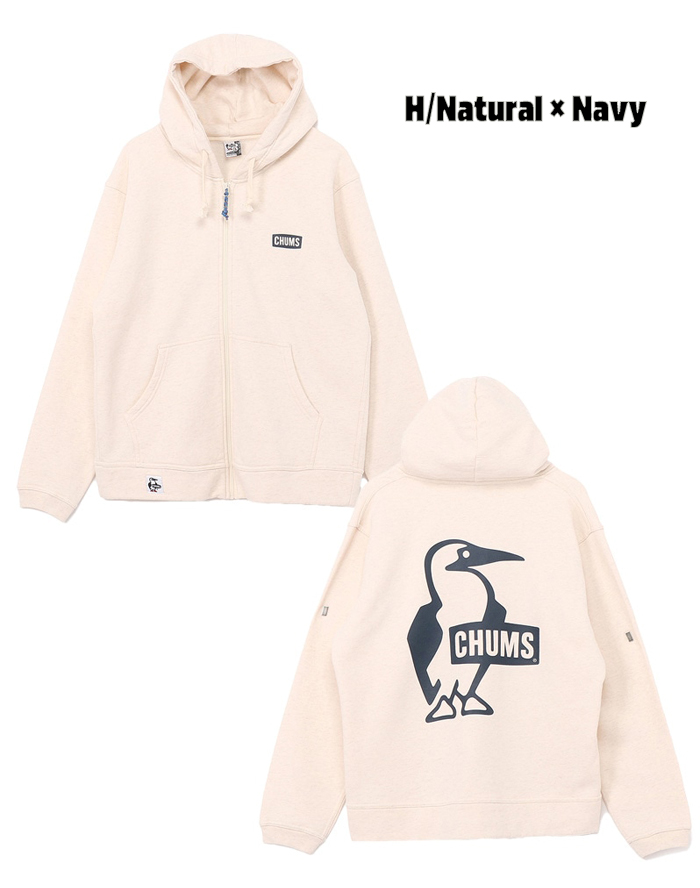 CHUMS（チャムス） パーカー ジップパーカー メンズ 裏起毛 CH00-1522