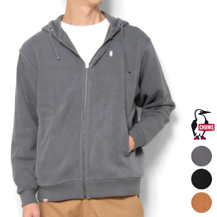 CHUMS（チャムス） ジップパーカー パーカー メンズ ジップアップ CH00