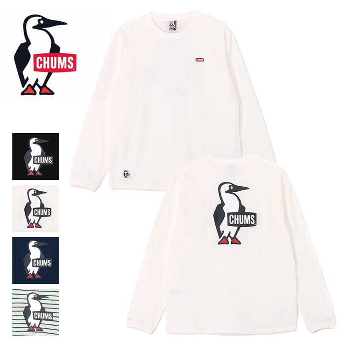 CHUMS ブービーロゴ ロングスリーブ Tシャツ CH01-2275 チャムス