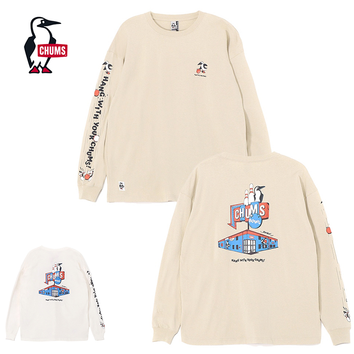 CHUMS Tシャツ&ロンTセット M セール】CHUMS/チャムス ロンTEE ボックスシルエット ストレッチ