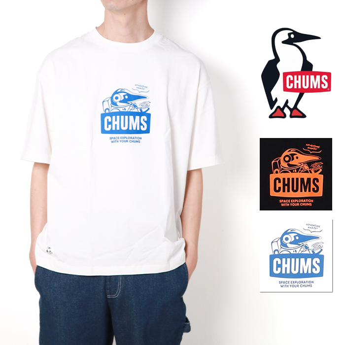 CHUMS（チャムス） 半袖 Tシャツ スペースブービーTシャツ メンズ CH01