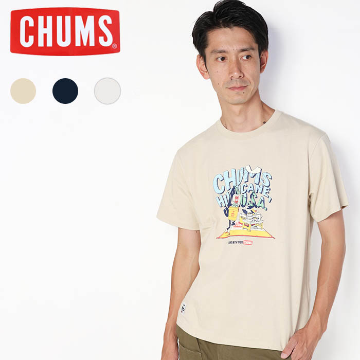 CHUMS チャムス ブービーピクニック Tシャツ CH01-2558 プリント