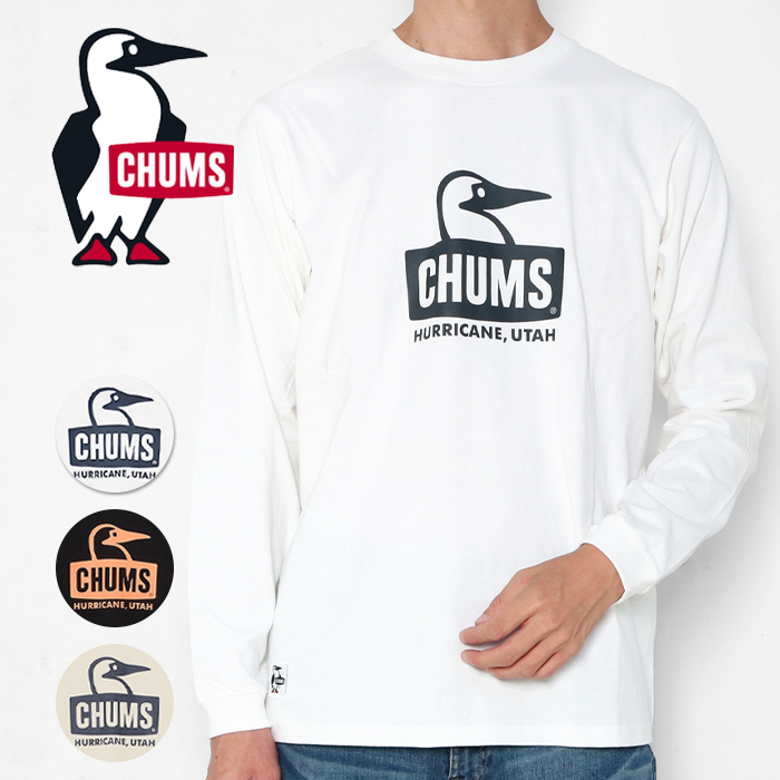 CHUMS（チャムス） ロンT メンズ ブービーフェイス 長袖 Tシャツ CH01