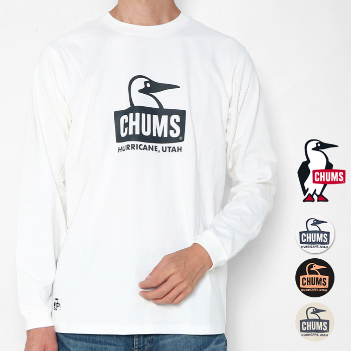 CHUMS（チャムス） ロンT メンズ ブービーフェイス 長袖 Tシャツ CH01
