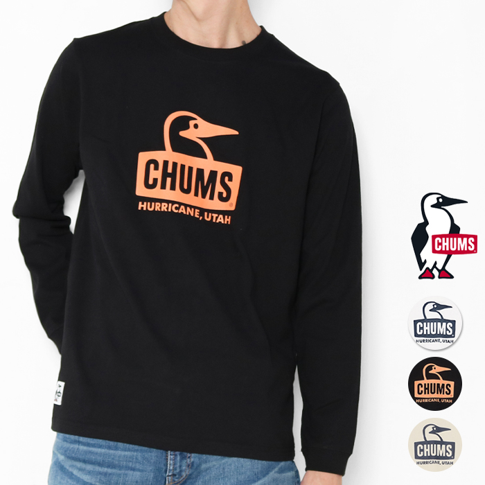 CHUMS（チャムス） ロンT メンズ ブービーフェイス 長袖 Tシャツ CH01