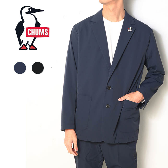 CHUMS チャムス ハリケーンストレッチジャケット Hurricane Stretch Jacket CH04-1344 スーツ ジャケット セットアップ キレイ目 キレカジ 遊び心｜jxt-style