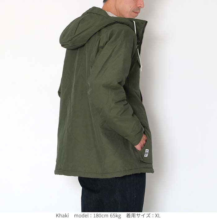 CHUMS（チャムス） メンズ キャンピングボアパーカー マウンテン