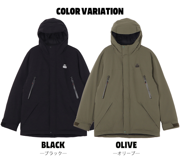 CHUMS（チャムス） ダウンジャケット パーカー メンズ CH04-1483