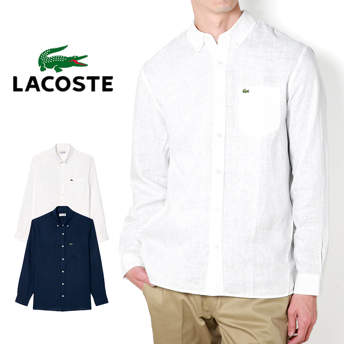 LACOSTE ラコステ カジュアルシャツ メンズ ボタンダウンシャツ