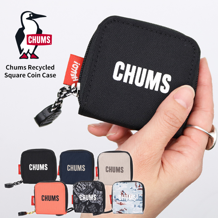 絶賛捨て活中ページ② CHUMS（チャムス） リサイクル コインケース スクエア 財布 CH60-4027