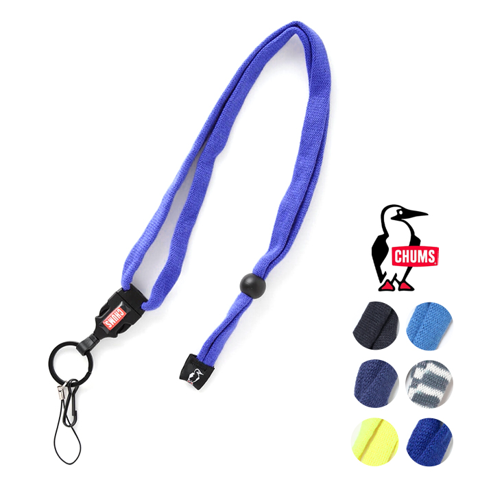 【新品未開封品】【ストラップ】山ねずみロッキーチャック ストラップ CHUMS チャムス ネックストラップ ストラップ CH61-1170 スマホ