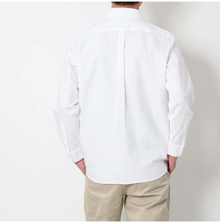 LACOSTE ラコステ オックスフォードボタンダウンシャツ CH8436L オックスフォードシャツ シャツ 白シャツ カジュアルシャツ メンズ