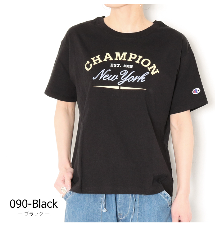 Champion（チャンピオン） 半袖 プリントt tシャツ CW-B325 レディース