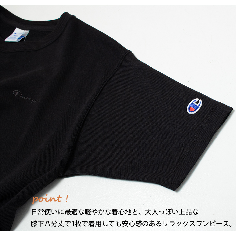 ワンピース 服 半袖 レディース チャンピオン...の詳細画像1