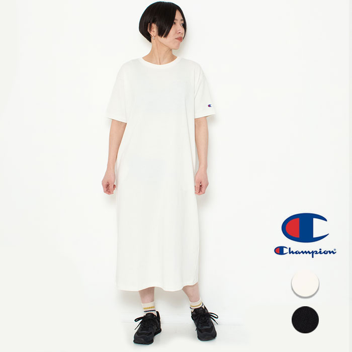 Champion（チャンピオン） ワンピース 服 半袖 レディース スウェット