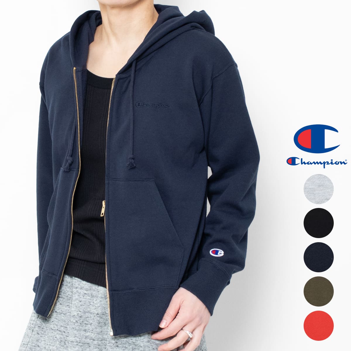 ダブルジップ パーカー（Champion）のおすすめ人気商品一覧 通販