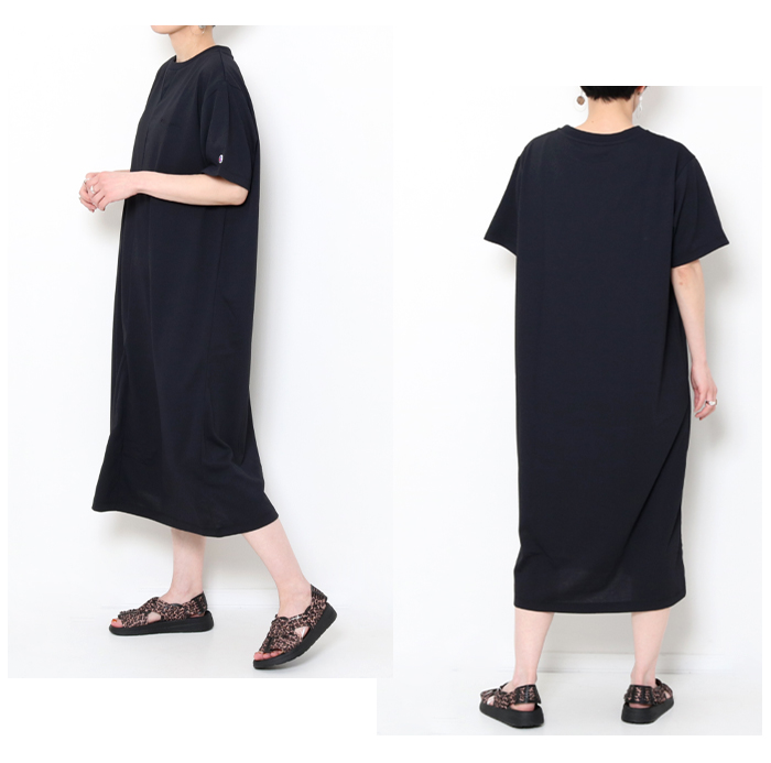 Champion チャンピオン ワンピース CW-Z318 春夏 半袖 Aライン