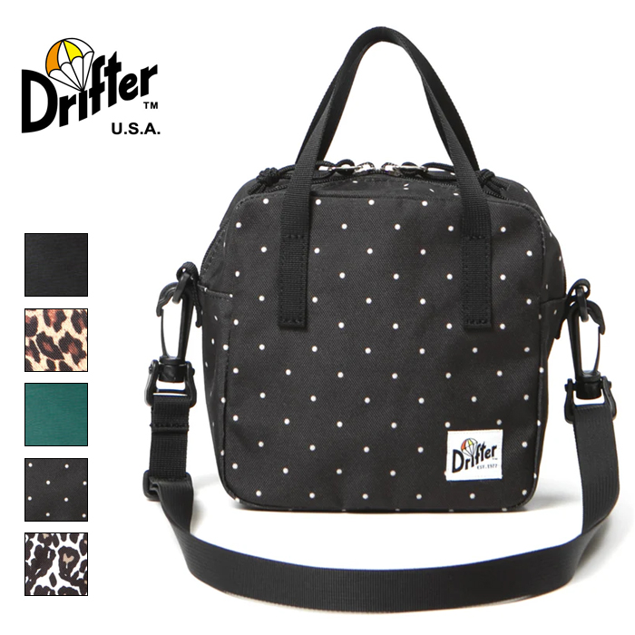 Drifter（ドリフター） スクエアミニバッグ DFV1830 ショルダーポーチ